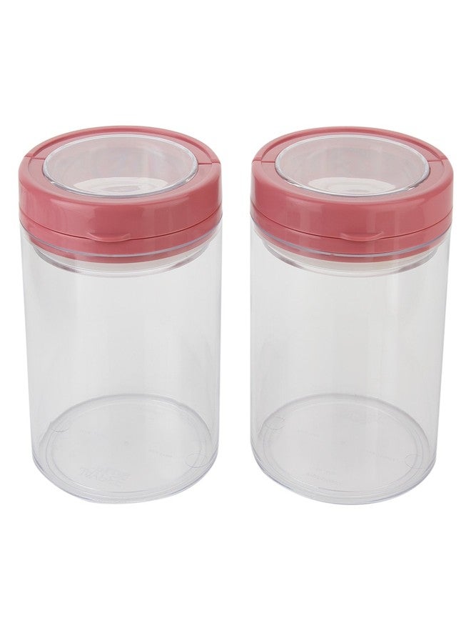 جايبي بلس مجموعة حاويات بلاستيكية من جاي بي بلس سيل إت، سعة 750 مل، طقم من قطعتين، لون وردي - Image 1